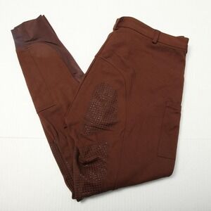 Buckwild Breeches Pants Womens 36 Brown Full Seat Silicone Grip Riding Equine